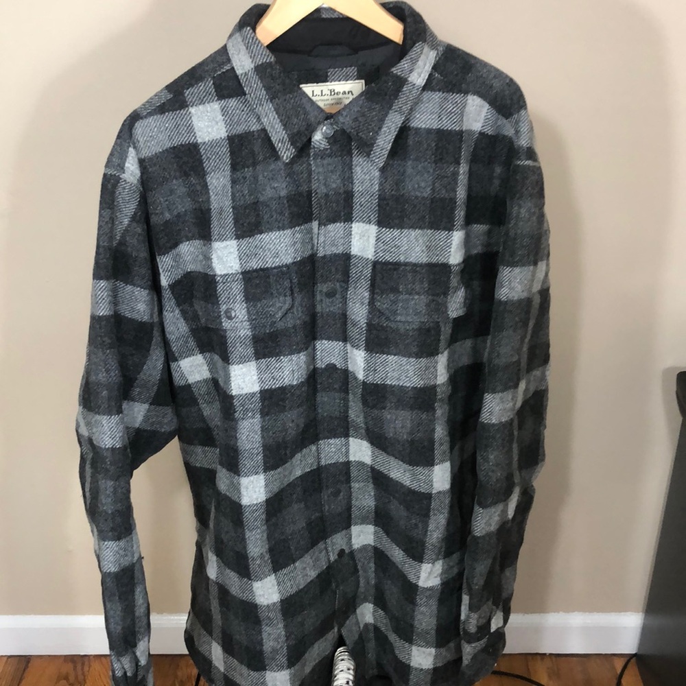 L.L. Bean flannel jacket. Size XXL Tall.